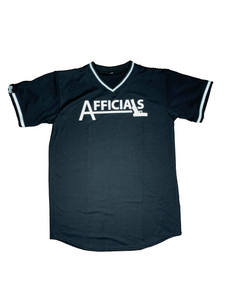 Afficials "40" Baseball Jersey BLACK/WHITE
